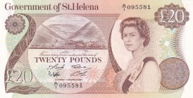 Saint Helena, 20 Pounds , 1986, UNC,p10a

Serial Number: A/1 095581
Estimate: 100 - 200 USD