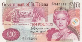Saint Helena, 10 Pounds, 2004, UNC,p12a

Serial Number: P/1 345244
Estimate: 25 - 50 USD