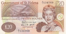 Saint Helena, 20 Pounds, 2004, UNC,p13a

Serial Number: A/1 134769
Estimate: 50 - 100 USD