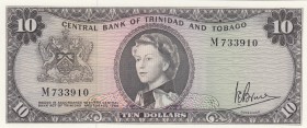Trinidad & Tobago, 10 Dollars, 1964, UNC,p28c
İmza: Victor E. Bruce
Serial Number: M 733910
Estimate: 400 - 800 USD