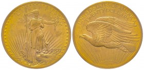 USA
20 Dollars «Saint-Gaudens», 1907, Philadelphia, AU 33.43g.
Ref : KM#131, Fr.185
Conservation : PCGS MS62