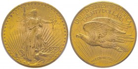 USA
20 Dollars, Philadelphia, 1925, AU 33.43 g.
Ref : Fr. 183, KM#127
Conservation : PCGS MS64