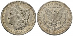 Morgan Dollar, Carson City, 1878 CC, AG
Conservation : Superbe