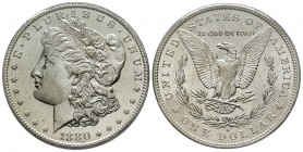 Morgan Dollar, San Francisco, 1880 S, AG
Conservation : PCGS MS64