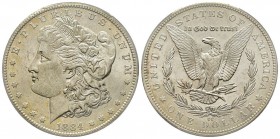 Morgan Dollar, Carson City, 1884 CC, AG
Conservation : PCGS MS61