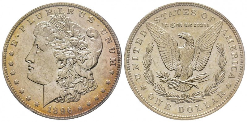 Morgan Dollar, Philadelphia, 1896, AG
Conservation : PCGS MS62