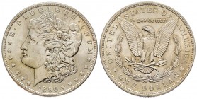 Morgan Dollar, Philadelphia, 1896, AG
Conservation : FDC