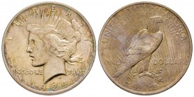Peace Dollar, Philadelphia, 1924, AG
Conservation : FDC