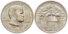 Half Dollar 1922 S, San Francisco, Grant Memorial, AG 12.5 g.
Conservation : FDC