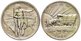 Half Dollar 1926 S, San Francisco, Oregon Trail Memorial, AG 12.5 g.
Conservation : SUP-FDC