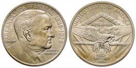 Half Dollar 1936, Philadelphia, Arkansas Centennial Joseph T. Robinson, AG 12.5 g.
Conservation : FDC