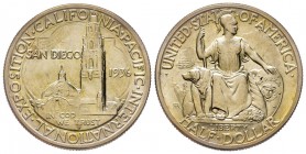 Half Dollar 1936 D, Denver, California-Pacific Exposition, AG 12.5 g.
Conservation : FDC (previous grade MS65 PCGS 5620304)