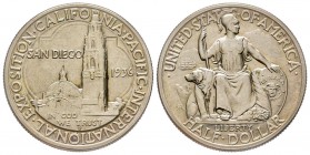 Half Dollar 1936, Philadelphia, California-Pacific Exposition, AG 12.5 g.
Conservation : FDC