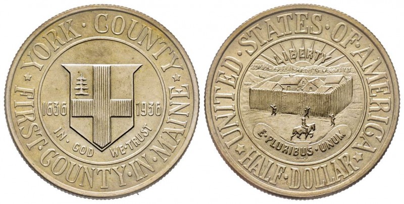 Half Dollar 1936, Philadelphia, York County, AG 12.5 g.
Conservation : SUP-FDC