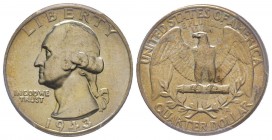 25 Cents, 1943, Philadelphia, Ni
Conservation : PCGS MS64