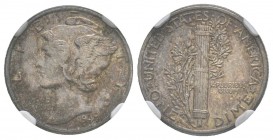 10 cents, Philadelphia, 1942/41, AG 
Conservation : NGC AU DETAILS. Très Rare