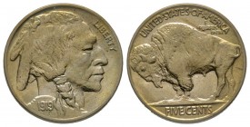 5 Cents, 1919, Philadelphia, Buffalo Nickel, Ni
Conservation : FDC