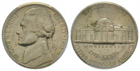 5 Cents, 1971 D, Denver, Mint Error, Ni
Conservation : PCGS MS63. Minor Mis-Aligned Die