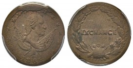 Patriotic token 1863, Copper
F-117/420
Washington Exchange
PCGS MS62 BN