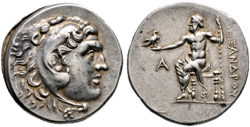 Pamphylia. Perge 
Tetradrachme (Alexandreier) ca. 221/220 v.Chr. Herakleskopf m...