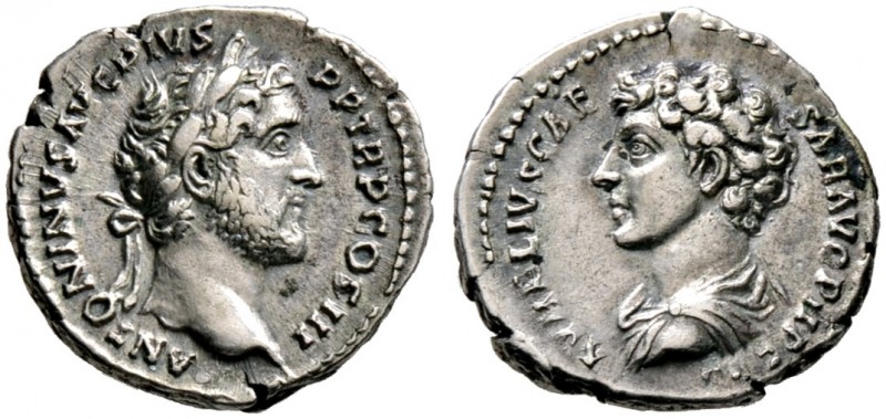Kaiserzeit. Antoninus Pius 138-161 
Denar 140/141 -Rom-. ANTONINVS AVG PIVS P P...