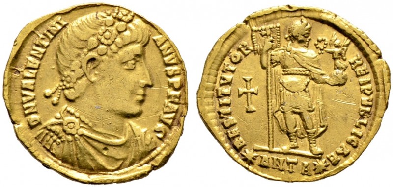 Kaiserzeit. Valentinianus I. 364-375 
Solidus 364/367 -Antiochia-. D N VALENTIN...