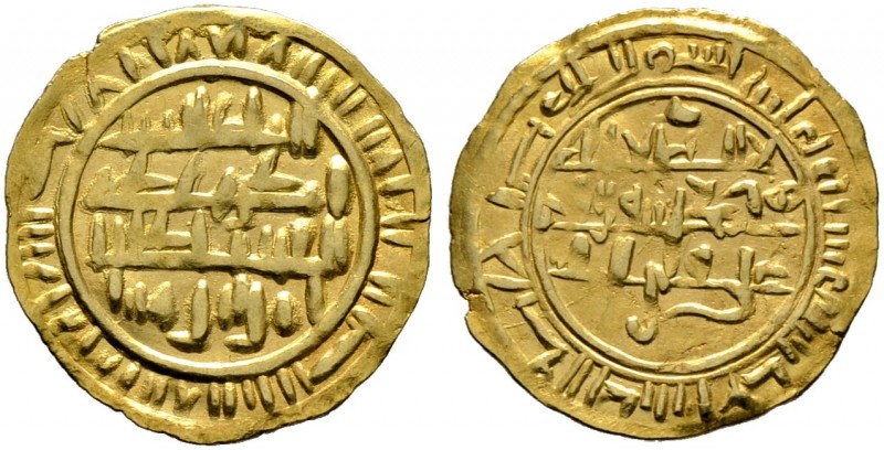Sulajhiden im Yemen. Ali bin-Mohammed AH 439-473/AD 1047-1081 
Golddinar -ohne ...