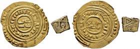 Jerusalem, lateinisches Königreich. Balduin III. (und seine Nachfolger) ab 1143 
Lot (2 Stücke): Gold-Bezant ("Byzantiner") o.J. -Akkon-. Beidseitig ...