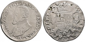 Belgien-Brabant. Philipp II. von Spanien 1555-1598 
Philippstaler (Ecu philippe) 1558 -Antwerpen-. Delm. 11, Dav. 8623, Vanhoudt 253.
sehr schön