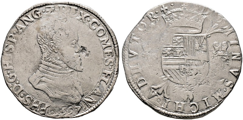 Belgien-Flandern. Philipp II. von Spanien 1555-1598 
Philippstaler (Ecu philipp...
