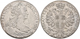 Eritrea. Vittorio Emanuele III. von Italien 1900-1914 
Tallero 1918 -Rom-. Pagani 956, Dav. 28.
minimale Randfehler und Justierspuren, fast vorzügli...