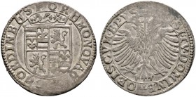 Frankreich-Chateau-Renaud. Louise Margarete von Lothringen 1614-1629 
Adlerschilling (Piece de 4 sols) o.J. Imitation eines Adlerschillings von Olden...