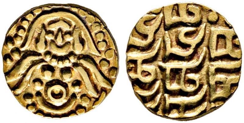 Indien-Dehli, Sultanat. Mohammed Bin Sam 1193-1206 
Golddinar o.J. -Bayana-. La...