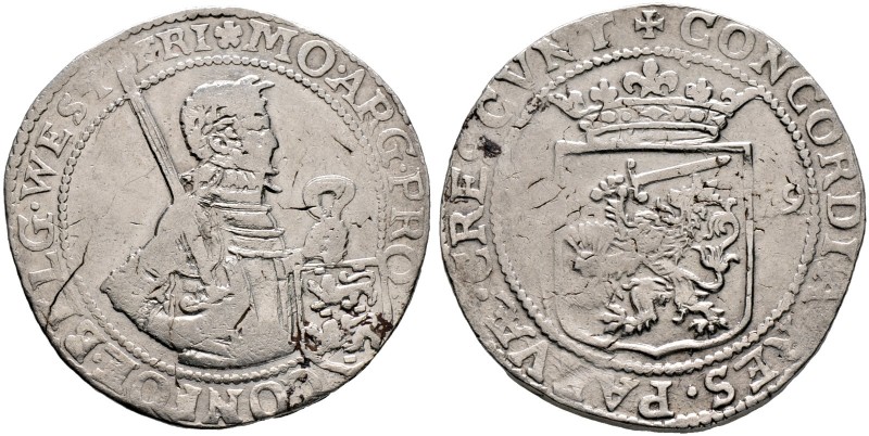 Niederlande-Westfriesland. 
Niederländischer Reichstaler 1619. Delm. 940, Dav. ...