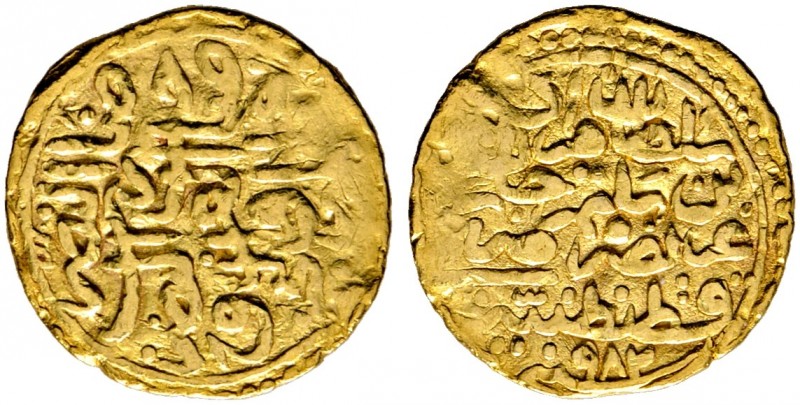 Türkei. Murad III. AH 982-1003/AD 1574-1595 
Altin AH 982 -Konstantinopel-. Per...