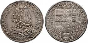 Haus Habsburg. Rudolf II. 1576-1612 
1/2 Taler 1603 -Hall-. MT 354 var. sowie R272, MzA. p. 89. -Walzenprägung-
selten, feine Patina, vorzüglich

...
