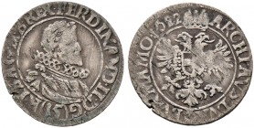 Haus Habsburg. Ferdinand II. 1592/1619-1637 
Kipper-15 Kreuzer 1622 -Prag-. Münzmeister Benedikt Huebmer. Her. 983a, Dietiker 650.
selten, minimale ...