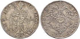 Salzburg, Erzbistum. Johann Jakob Khuen von Belasi 1560-1586 
Guldentaler zu 60 Kreuzer 1584. Mit Titulatur Kaiser Rudolf II. Zöttl 647, Probszt 591,...