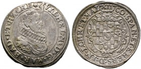 Baden-Baden. Wilhelm 1622-1677 
12 Kreuzer 1626. Wiel. 269. -Walzenprägung-
kleine Stempelfehler, sehr schön-vorzüglich