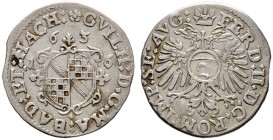 Baden-Baden. Wilhelm 1622-1677 
Albus zu 2 Kreuzer 1636. Mit Titulatur Kaiser Ferdinand II. Wiel. 307.
gutes sehr schön