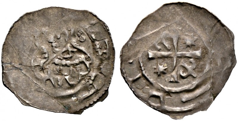 Bamberg, Bistum. Otto I. der Heilige 1102-1139 
Pfennig. Brustbild nach links, ...