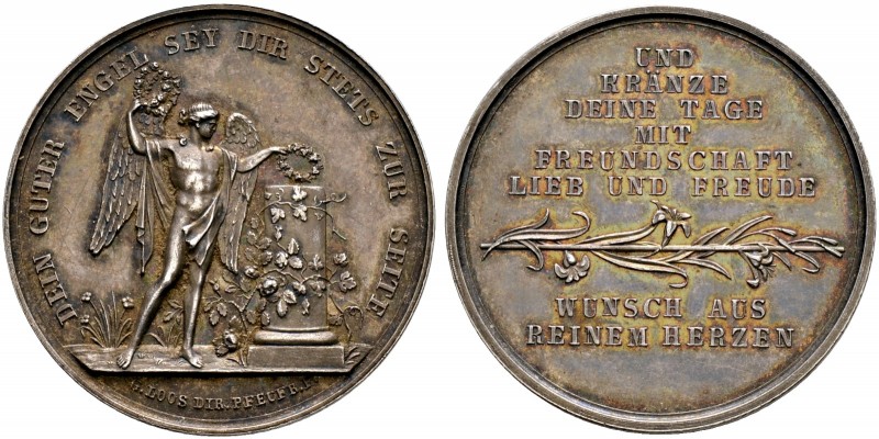 Brandenburg-Preußen. Friedrich Wilhelm III. 1797-1840 
Silbermedaille o.J. (um ...