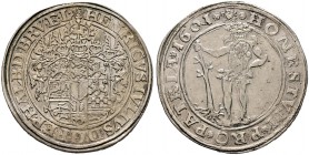 Braunschweig-Wolfenbüttel. Heinrich Julius 1589-1613 
Taler 1601 -Goslar oder Zellerfeld-. Wilder Mann. Welter 645B, Dav. 6285.
sehr schön-vorzüglic...