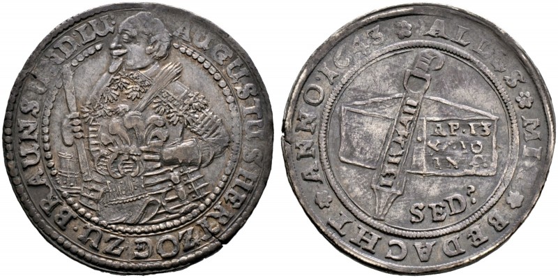 Braunschweig-Wolfenbüttel. August der Jüngere 1635-1666 
1/2 IV. Glockentaler 1...