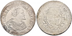 Württemberg. Johann Friedrich 1608-1628 
Taler 1624 -Stuttgart-. Ein zweites Exemplar. KR 317, Ebner 284, Dav. 7856.
Prägeschwächen im Randbereich, ...