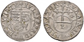 Württemberg. Julius Friedrich 1631-1633 
2 Kreuzer 1631. KR 538.2, Ebner -.
vorzüglich