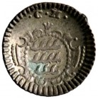 Württemberg. Karl Eugen 1744-1793 
Einseitiger Hohlpfennig o.J. (1744). KR 348, Ebner 1.
selten, feine Patina, vorzüglich