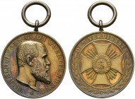 Württemberg. Wilhelm II. 1891-1918 
Verdienstmedaille des Friedrichsordens o.J. (verliehen 1892-1918). Stempel von K. Schwenzer. Kopf des Königs nach...