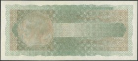 GREECE: 5 million Drachmas (20.7.1944) color proof of face, only unpt printed with Arethusa at left and final proof of back. (Pick 128pp). Uncirculate...
