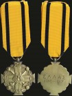 GREECE: Medal of Military Merit (1917). 4th Class: Plain ribbon. With full original ribbon. Manufacturer: EME Anagnostopoulos. (Stratoudakis 112.45). ...